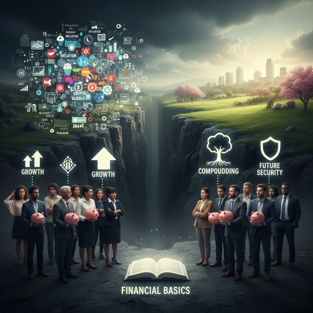Financial literacy bridges the knowledge gap